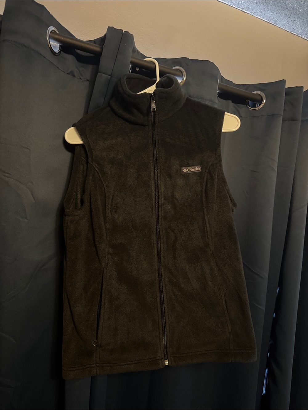 Columbia Black Fleece Vest